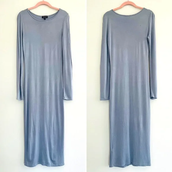 TOPSHOP Knit Cotton Dress - Picture 1 of 1